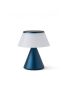 Lexon Luma S Mini nepretržite synchronizovateľná LED lampa - tmavo modrá
