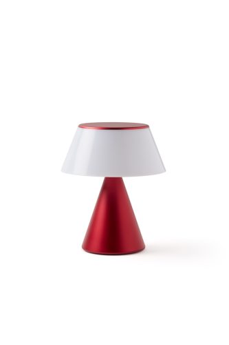 Lexon Luma L nepretržite synchronizovateľná LED lampa - tmavo červená