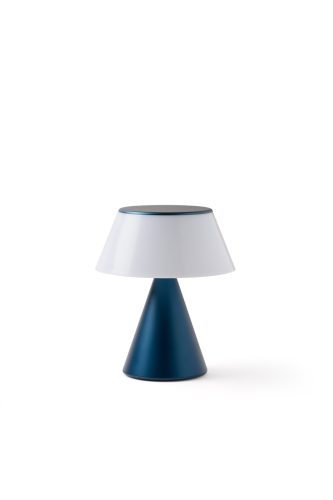Lexon Luma L nepretržite synchronizovateľná LED lampa - tmavo modrá