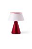 Lexon Luma XL nepretržite synchronizovateľná LED lampa - tmavo červená