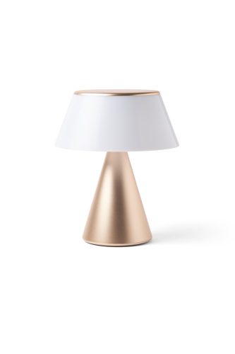 Lexon Luma XL priebežne synchronizovateľná LED lampa - zlatá