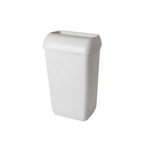 Mar Plast nástenný odpadkový kôš A74401 s vekom 23L biely