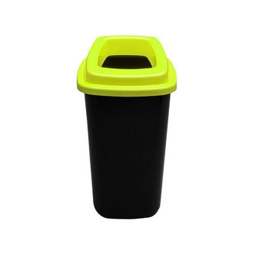 Plafor Sort selektívny zberač odpadu, smetný kôš 45L čierno/zelený