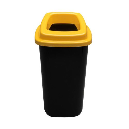Plafor Sort selektívny zberač odpadu, odpadkový kôš 28L žltá/čierna