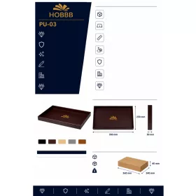 HOBBB Hasle hosťovský podnos