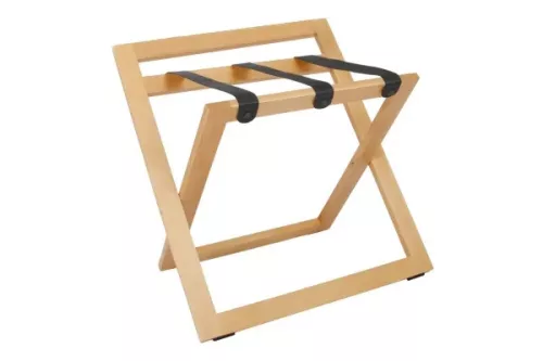 STAND+ stojan na batožinu s opierkou chrbta Prírodná