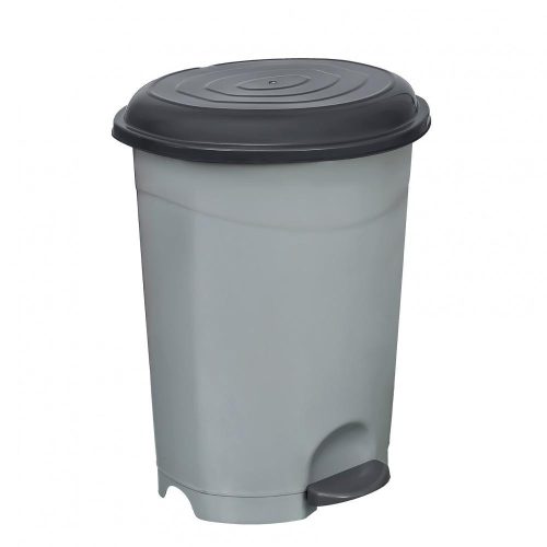 Planet Pedálový kôš, plastový, ECO antracit, s vyberateľným košíkom, 22L