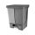 Smetný kôš Planet Pedal DUO, delený, plastový, ECO antracit, 50L