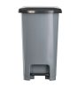 Odpadkový kôš Planet Pedal SLIM, plastový, ECO antracit, 25L