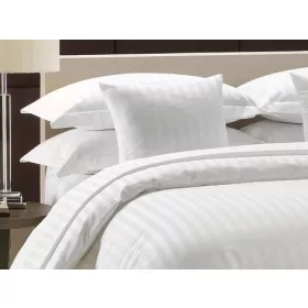  OBLIEČKA NA PRIKRÝVKU / 2cm  PRÚŽKOVANÁ  Hotelová 140x200 cm 50% bavlna - 50% polyester 150g