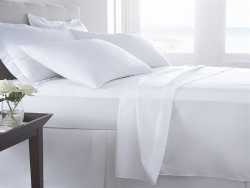 PLACHTA 160X280 Hotel Plain Zmiešané vlákno 50% bavlna - 50% polyester 160g / m2
