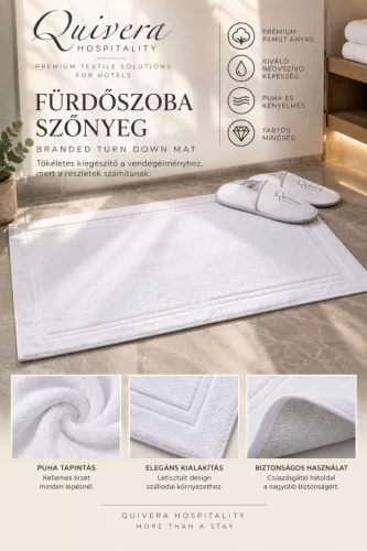 Quivera žakárová predložka k posteli, 50x75 cm