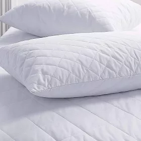   CHRÁNIČ VANKÚŠA / PREŠÍVANÝ Malý vankúš  40X50cm Hotelový 50% bavlna - 50% polyester