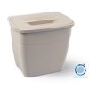 Odpadkový kôš Planet Koala s vekom 6L (závesné vedierko) norkovej (mliečnej kávy) farby